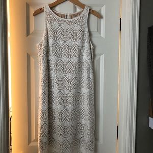 Beautiful crochet shift dress